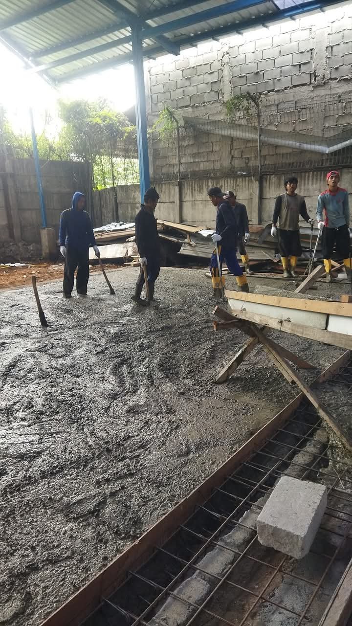 Proses Pengecoran Ready Mix Waterproofing
