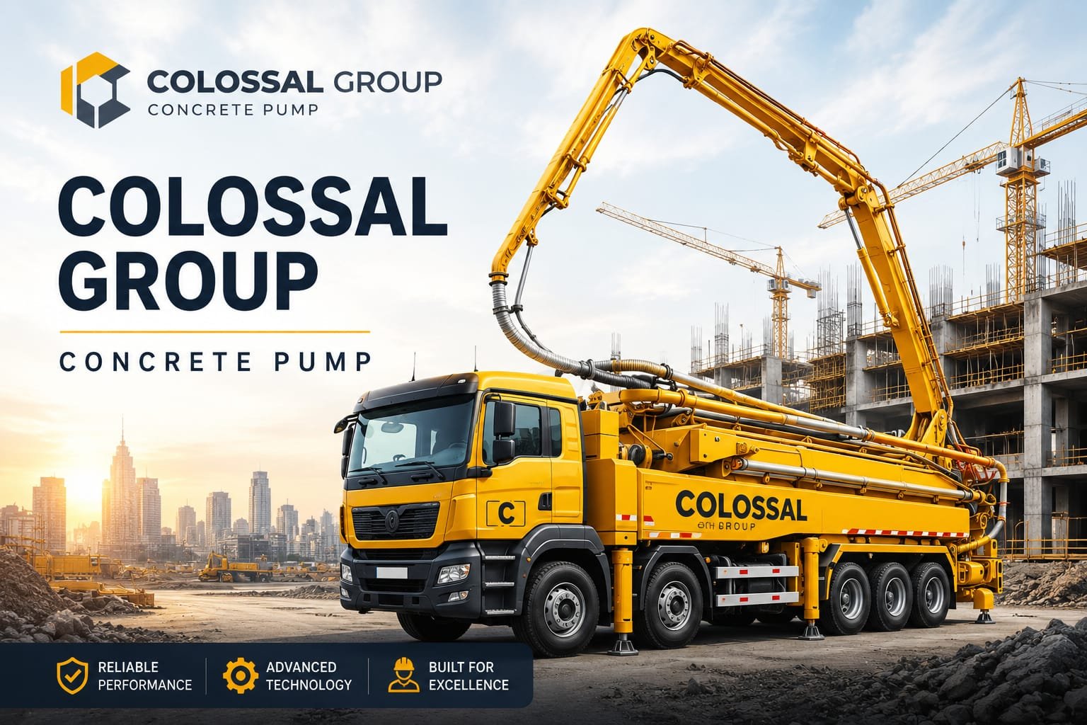 Sewa concrete pump Jakarta PT. ANAS COLOSSAL GROUP